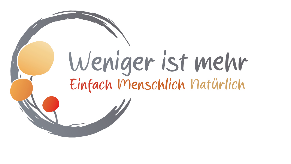 weniger ist mehr